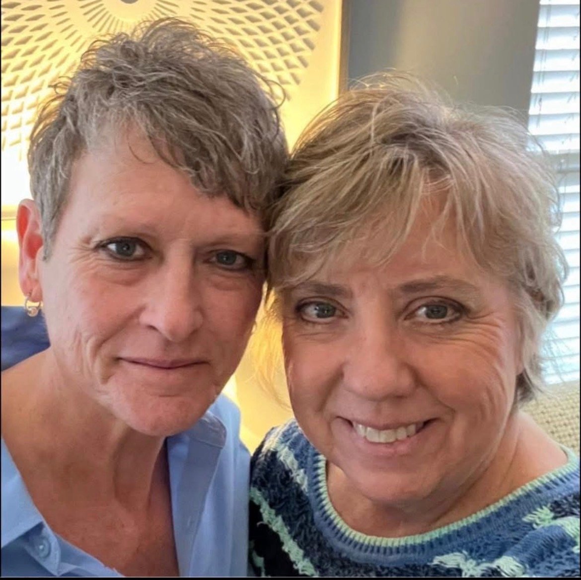 Debbie and Sheryl
